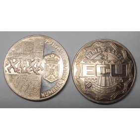 Netherlands 2 1/2 ECU 1991...