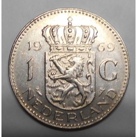 NETHERLANDS 1 Gulden 1969 Fish