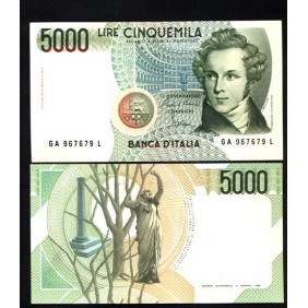 5000 Lire Bellini Lettera A...