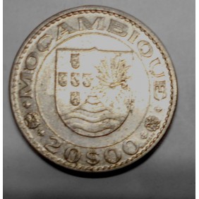 MOZAMBIQUE 20 Escudos 1972