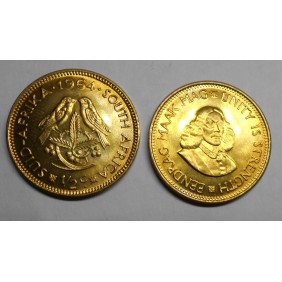 SOUTH AFRICA 1/2 Cent 1964