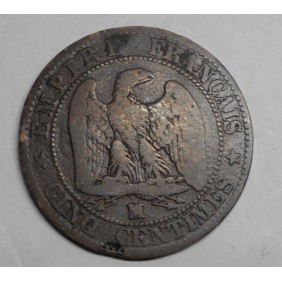 FRANCE 5 Centimes 1853 MA