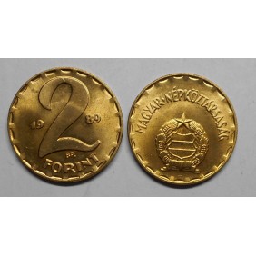 HUNGARY 2 Forint 1989
