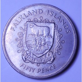 FALKLAND ISLANDS 50 Pence...