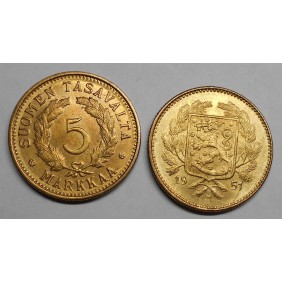 FINLAND 5 Markkaa 1951