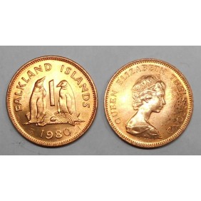 FALKLAND ISLANDS 1 Penny 1980