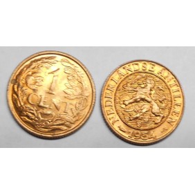 NETHERLANDS ANTILLES 1 Cent...