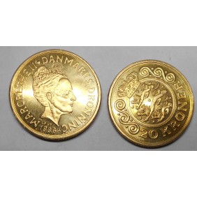 DENMARK 20 Kroner 1996