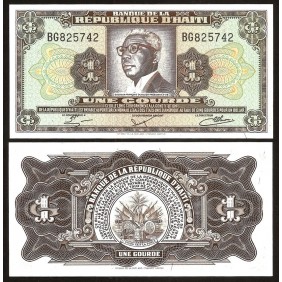 HAITI 1 Gourde 1984