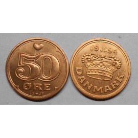 DENMARK 50 Ore 1994