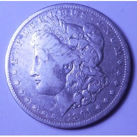 USA 1 Dollar 1891o Morgan