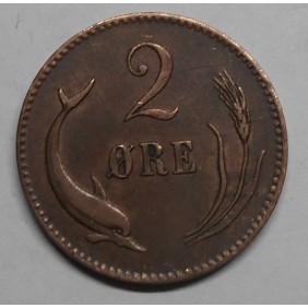 DENMARK 2 Ore 1874