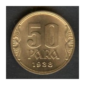 YUGOSLAVIA 50 Para 1938