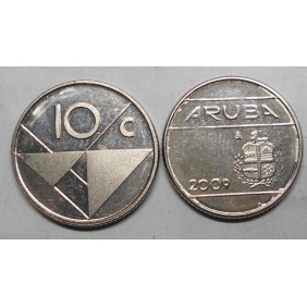 ARUBA 10 Cents 2009