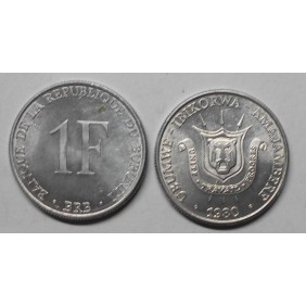 BURUNDI 1 Franc 1980