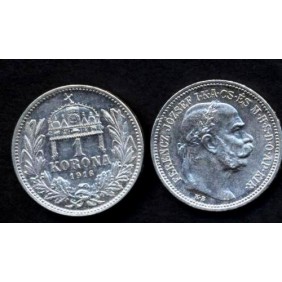 HUNGARY 1 Korona 1916 AG...