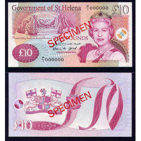 SAINT HELENA 10 Pounds 2004...
