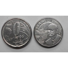 BRAZIL 50 Centavos 2005
