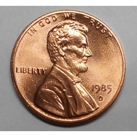 USA 1 Cent 1985 D Lincoln