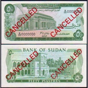 SUDAN 50 Piastres 1970...