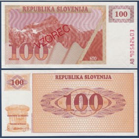 SLOVENIA 100 Tolarjev 1990...
