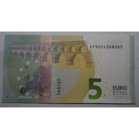 5 EURO con striscia...