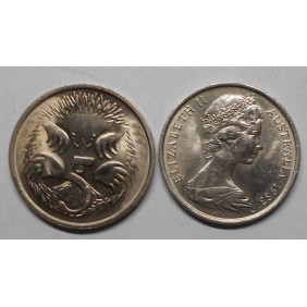 AUSTRALIA 5 Cents 1983