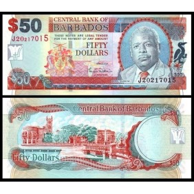 BARBADOS 50 Dollars 2007