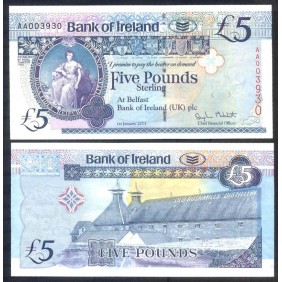 NORTHERN IRELAND 5 Pounds...