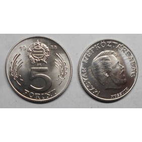 HUNGARY 5 Forint 1977