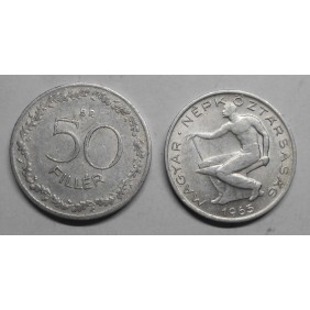 HUNGARY 50 Filler 1965