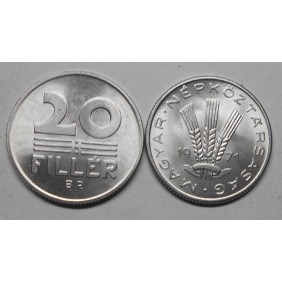 HUNGARY 20 Filler 1971