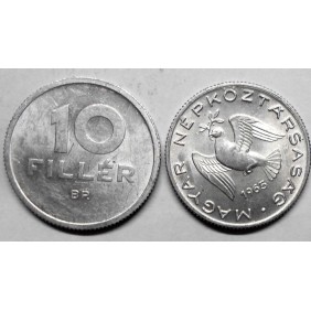 HUNGARY 10 Filler 1965