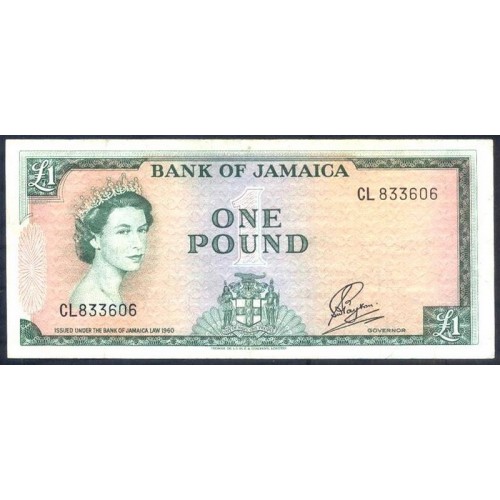 JAMAICA 1 Pound 1964