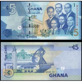 GHANA 5 Cedis 2011