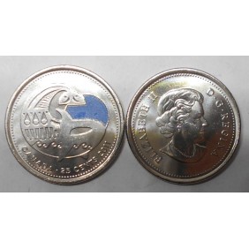 CANADA 25 Cents 2011 Orca...