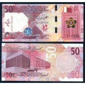 QATAR 50 Riyals 2020