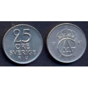 SWEDEN 25 Ore 1969