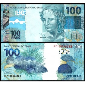 BRAZIL 100 Reais 2010 (2020)