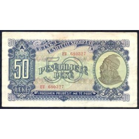 ALBANIA 50 Leke 1949