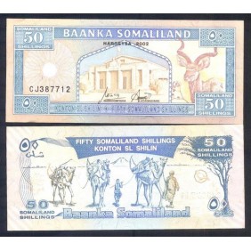 SOMALILAND 50 Shillings 2002