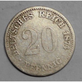 GERMANY EMPIRE 20 Pfennig...