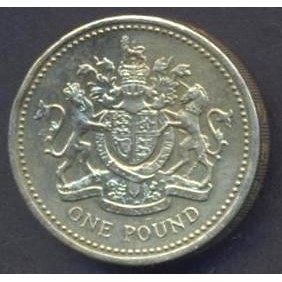 GREAT BRITAIN 1 Pound 1993