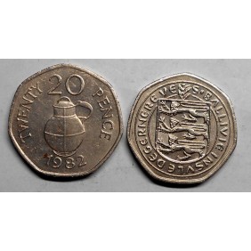 GUERNSEY 20 Pence 1982