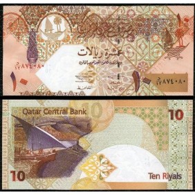 QATAR 10 Riyals 2003