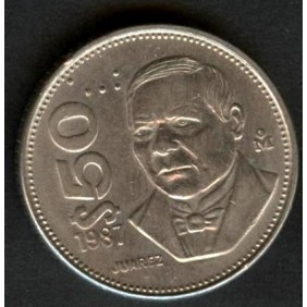 MEXICO 50 Pesos 1987