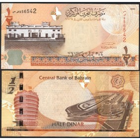 BAHRAIN 1/2 Dinar 2008