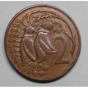 NEW ZEALAND 2 Cents 1981