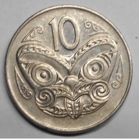 NEW ZEALAND 10 Cents 1979