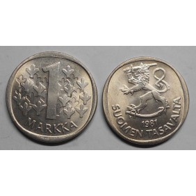 FINLAND 1 Markka 1981